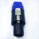 Plug SPEAKON Macho com trava - AZUL