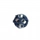 Plug SPEAKON Macho com trava - AZUL