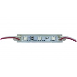 MODULO/BARRA DE LED VERMELHO 3W 12VDC